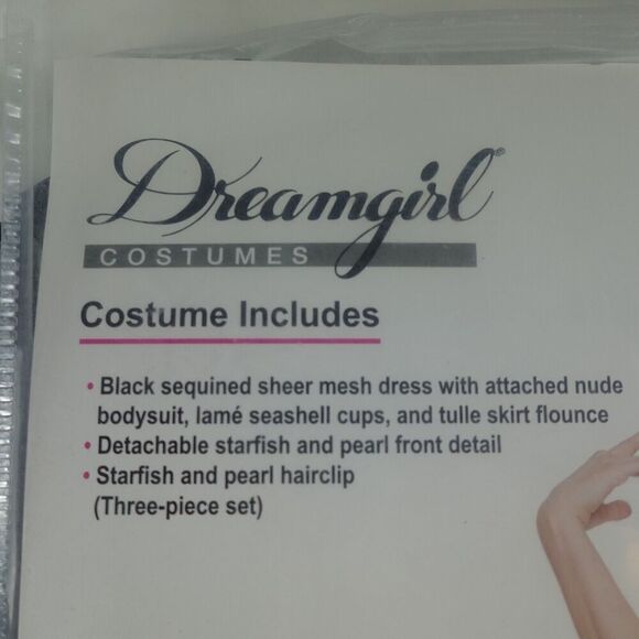 Dreamgirl Dark Mermaid Womens Costume Size Large - Picture 3 of 4